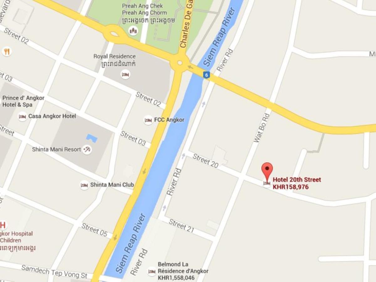 20Th Street Serviced Apartments Siem Reap Extérieur photo